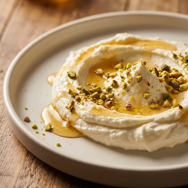 Whipped Feta with Honey & Pistachios