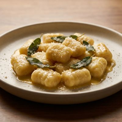 Ricotta Gnocchi with Sage Butter