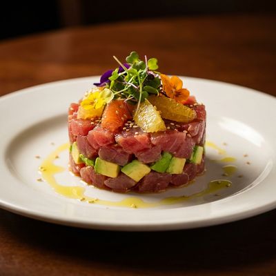 Tuna Tartare with Avocado & Citrus