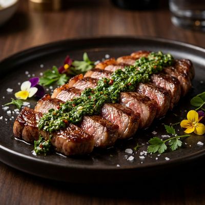 Wagyu Striploin with Chimichurri