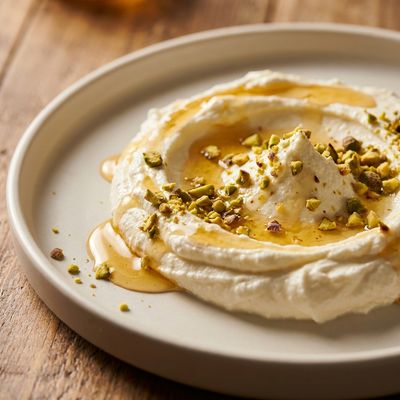 Whipped Feta with Honey & Pistachios